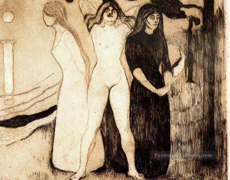 les femmes 1895 Edvard Munch Peintures à l'huile